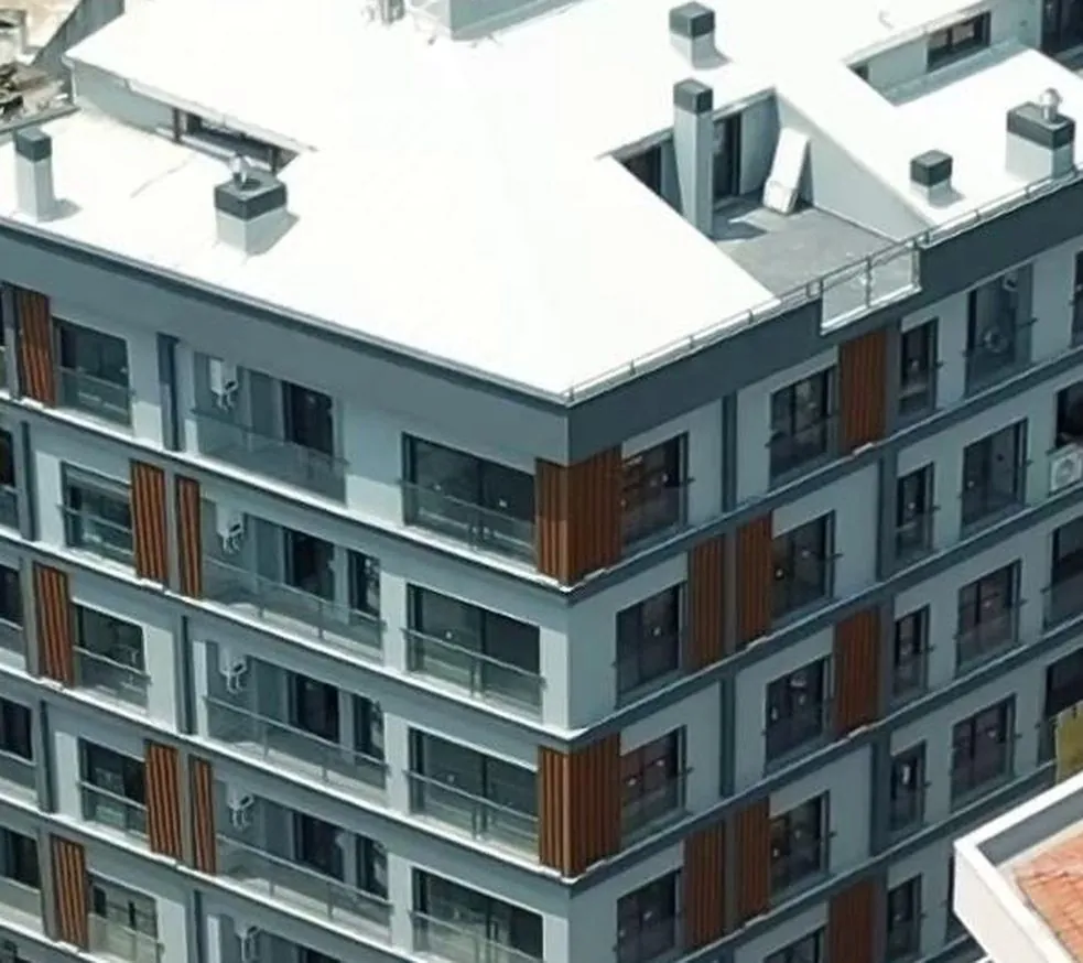 DGN Bornova — tamamlanan cephe detayı