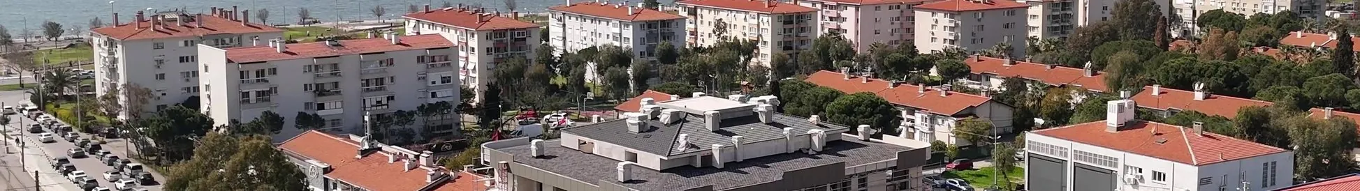 Bostanlı / Karşıyaka bölgesi panoraması